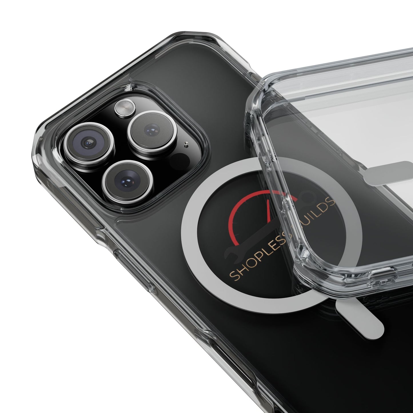 Shopless Builds Magnetic Clear Impact Case